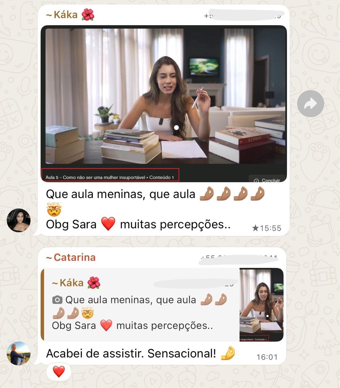 Depoimento comunidade